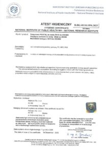 thumbnail of Atest Higieniczny PZH Radiatym 2025